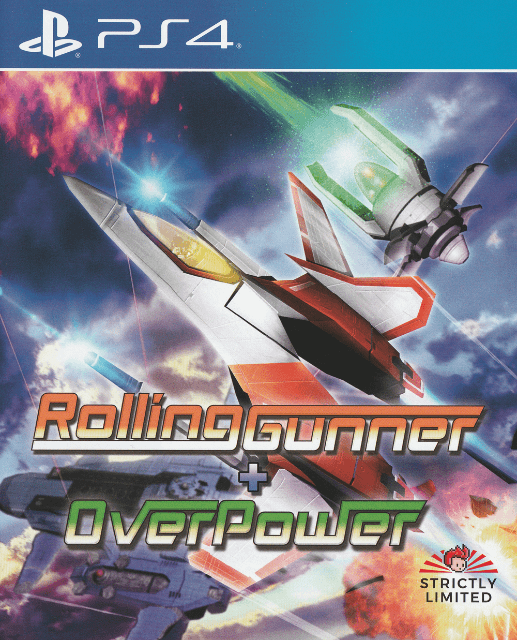 Rolling Gunner + Overpower box art for Playstation 4